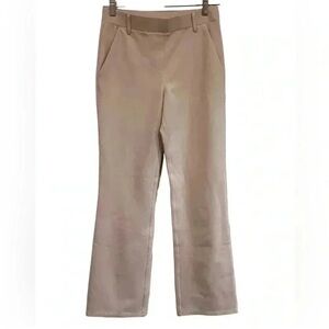 Quince Ultra-Stretch Ponte Straight Leg Pants Pink